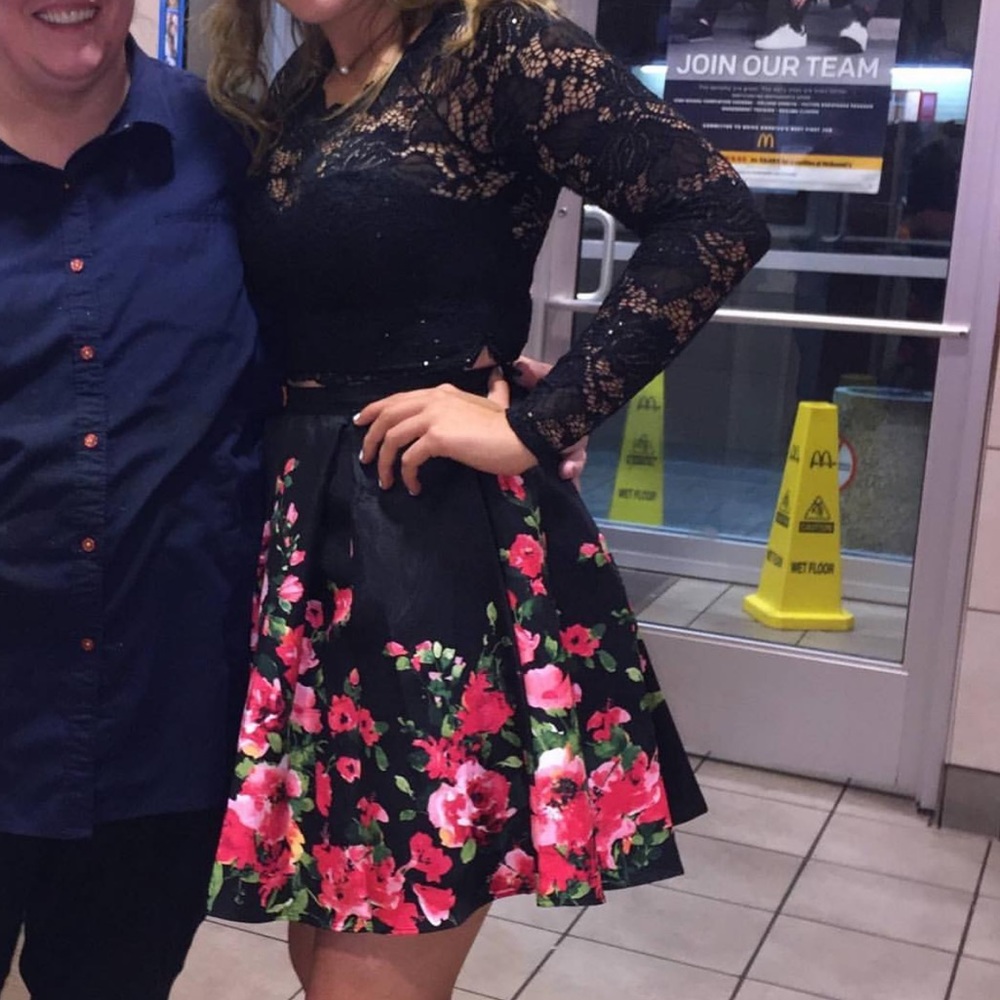 2 Piece Homecoming Dress